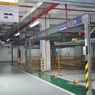 武汉出租机械立体车库供应三层升降横移停车设备图片2