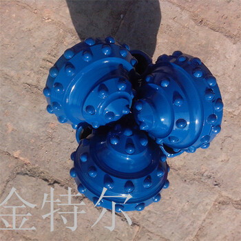 石油鉆頭6.5寸165.1mm鑲齒三牙輪鉆頭橡膠密封