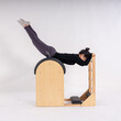 枫木款普拉提大器械核心床五件套稳踏椅梯桶瑜伽馆健身训练器材