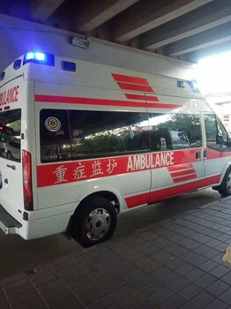 连云港跨省120转运车公司-配备护士