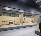 博物馆文物展柜个人收藏馆民族乐器展示柜定制厂家