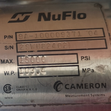 NUFLO渦輪流量計9A-10000-9371圖片