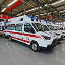 便宜好用的救護(hù)車監(jiān)護(hù)型救護(hù)車適用于鄉(xiāng)鎮(zhèn)轉(zhuǎn)院出院