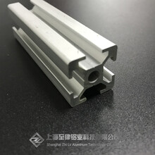 ZL-6-2020工业铝型材机器人围栏定制木纹转印—上海至律铝业