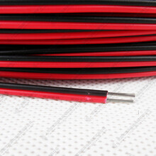 常规2468镀锡铜线双并线聚氯乙烯红黑并线电子线端子线材