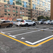 深圳道路标志划线停车场车位划线消防通道网格划线禁停线