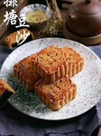 隆安雁江排塘月饼豆沙月饼