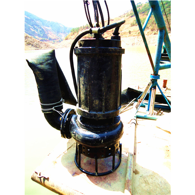 潜水耐磨吸渣泵水库高扬程排沙泵