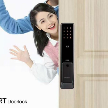 廣東三星智能指紋鎖總代理，三星電子密碼鎖深圳專賣店