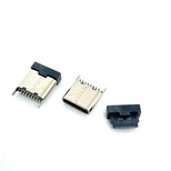 TYPE-C16P公头16P拉伸公头带PCB板2P焊盘单充电图片4