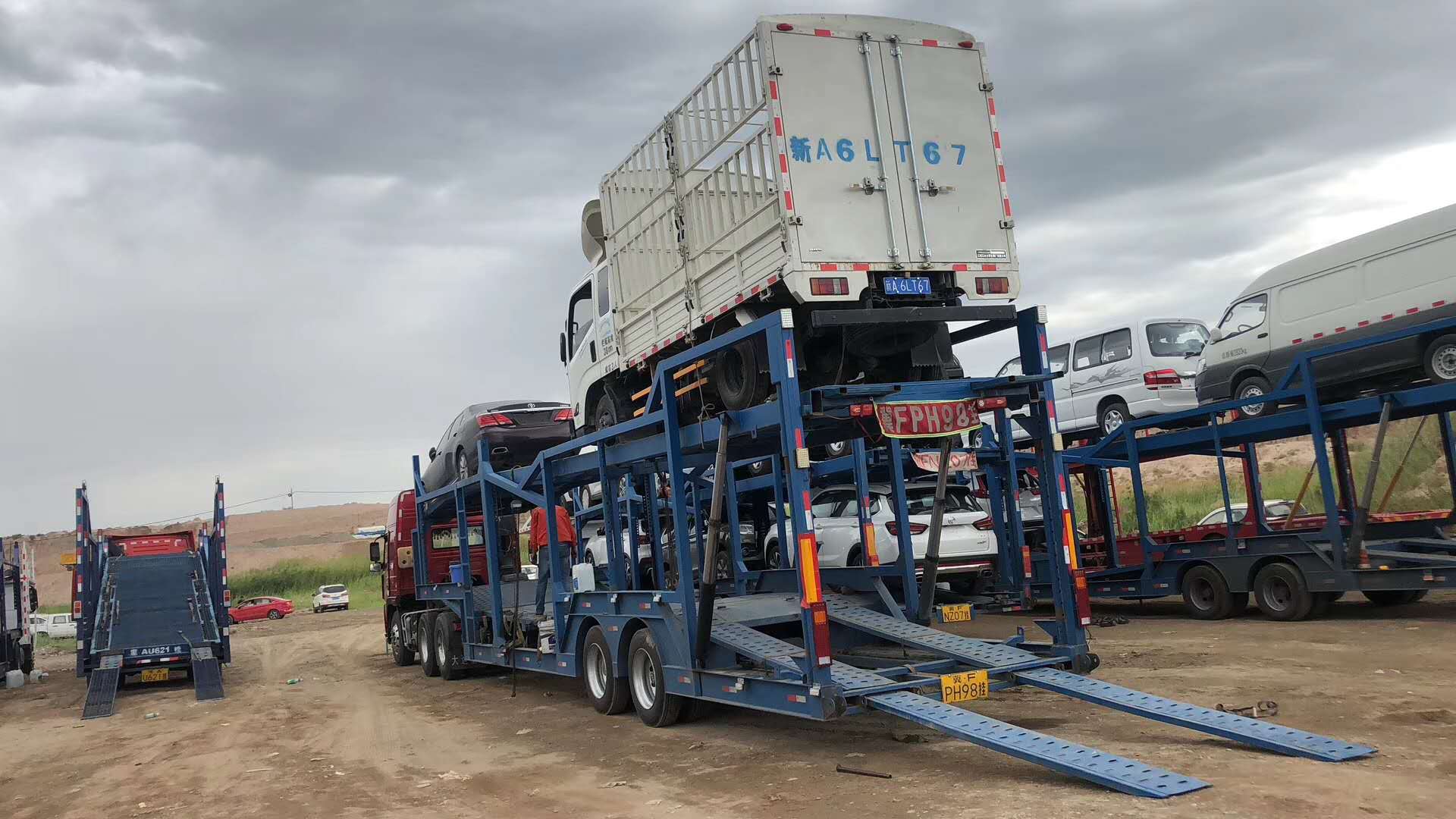 托里拖运商务车去呼图壁轿车托运公司2021-4S标准运输
