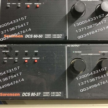 SorensenDCS60-50电源出售二手直流电源DCS80-37