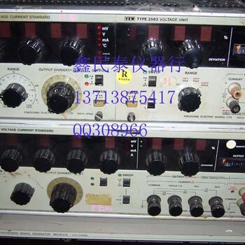 二手TYPE2558交流电压标准源万用表校准仪横河仪器