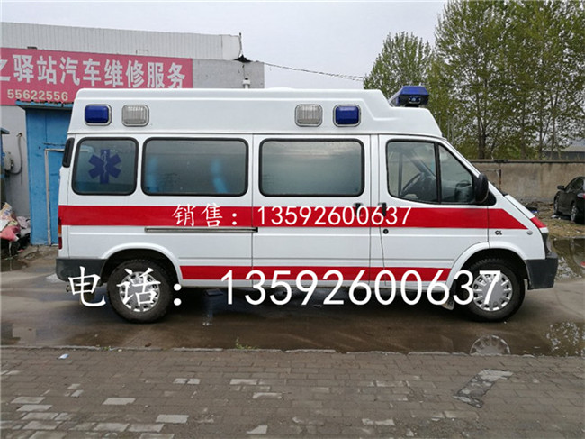 河南郑州福特牌全顺救护车价格销售改装