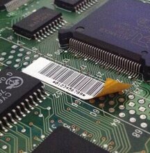 PI耐高温标签;SMT高温标签;波峰焊标签苏州标签印刷图片