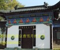 南京手繪古建筑彩繪中式裝修彩繪牌樓彩繪寺廟背景墻壁畫的公司