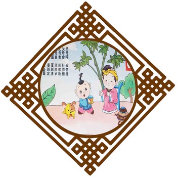 幼儿园环创国学墙饰吊挂中小学校园文化墙饰吊挂