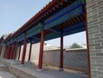 手绘各种古建筑彩绘寺庙道观彩绘背景墙神像壁画