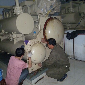 上海二手中央空调回收开利冷水机组回收