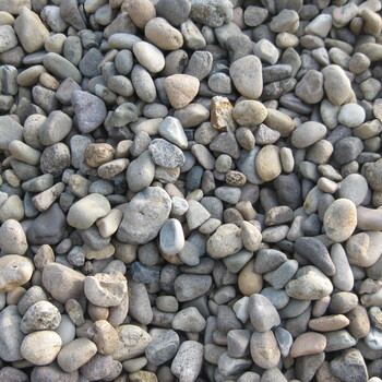 供应园林铺路鹅卵石抛光鹅卵石白色小石头