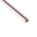 塑胶导轨条PVC/PC包铜共挤导电条LED灯轨道条射灯聚光灯可订制