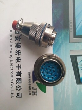 金属外壳锦宏牌XCG27F12Z1P1XCG27F19Z1P1防水圆形电连接器