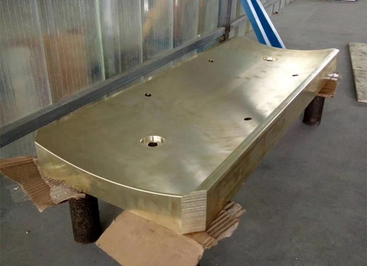 砂型铸造冷轧设备铜滑板