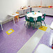 幼儿园PVC彩色地胶-防滑、环保室内地胶