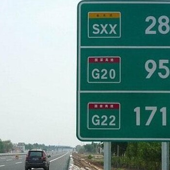 高速道路的标志牌作用有多大