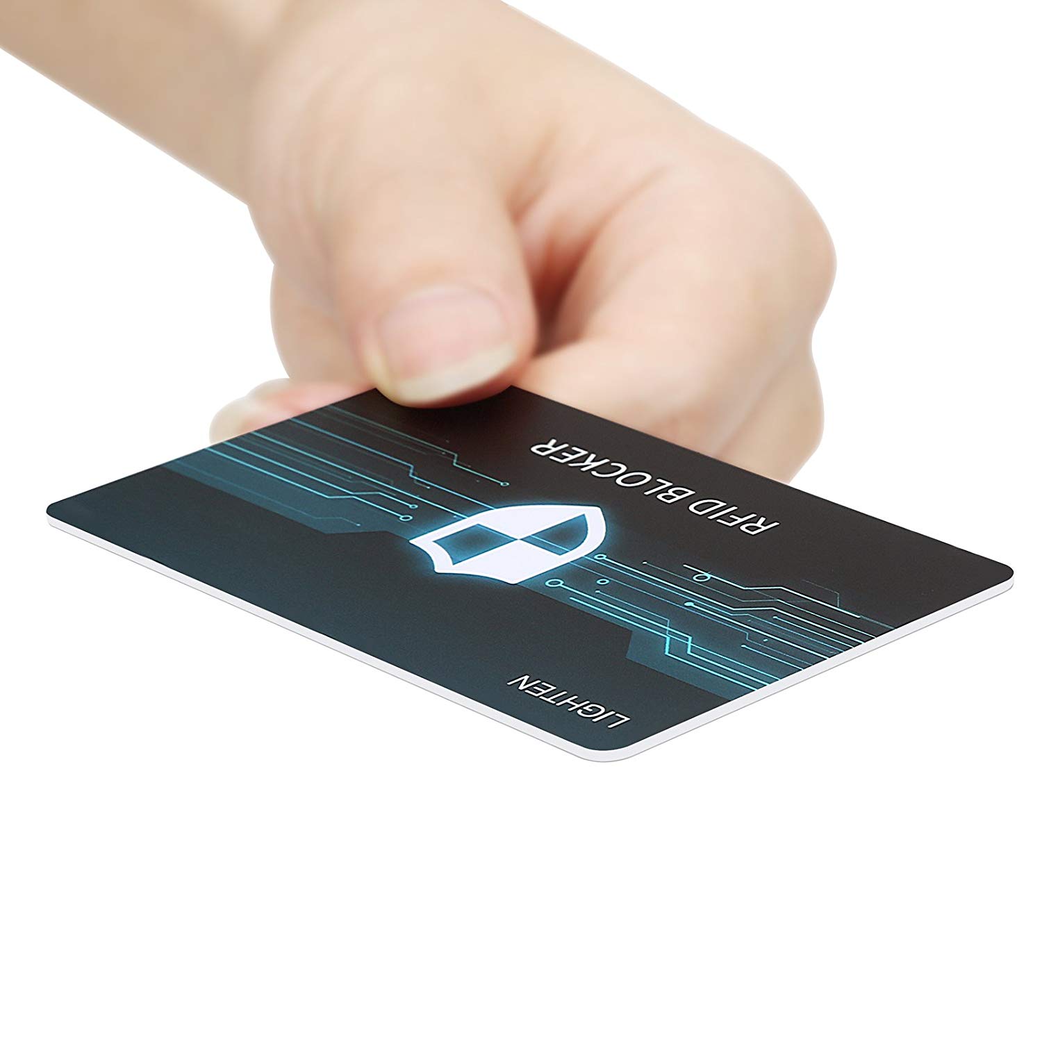 定制RFIDBlockingCard全新PVC材料个性化设计防盗刷信号阻挡卡