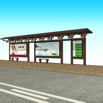 珠海市候车亭广告灯箱制作安装工程项目