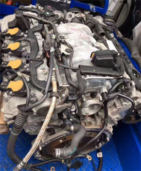 奔驰273发动机进气支管高压包喷油嘴启动马达发电机