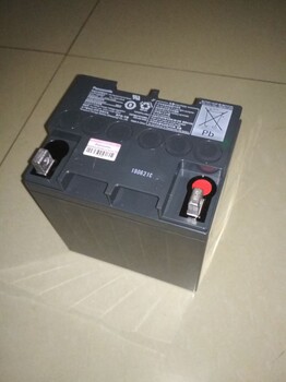 松下阀控式铅酸免维护电池12V24A广州销售中心UPS代理