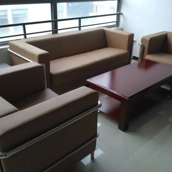 全新办公沙发组合沙发员工沙发皮质沙发会客沙发出售