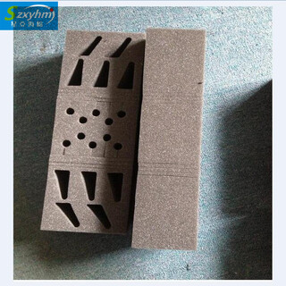 雕刻EVA泡棉异形盒工具箱粘贴冲压海绵化妆品展示硬质盒图片2