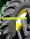 鸿进农田灌溉机轮胎,宝山农用人字灌溉防陷机轮胎规格产品图