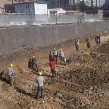 北京市锚喷基坑护坡施工与方案