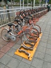 供应海南共享自行车专用铝合金停车架