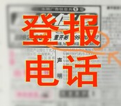 辽宁法制报广告热线电话一站办理声明公告登报图片3