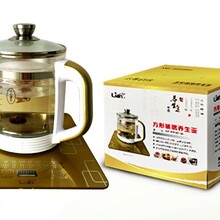 西安智能养生壶印字玻璃面板电热水壶TCL康佳品牌热水壶图片