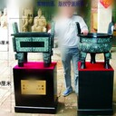 陜西仿古克鼎司母戊方鼎?qi侯鼎乳釘紋獸面青銅鼎定制