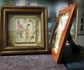 陜西壁畫桌擺木框鏡框小禮品西安特色藝術商務會議旅游紀念品