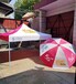 西安方形伞5G遮阳大伞宣传展示折叠桌椅伞做字
