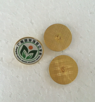 設(shè)計西安烤漆工牌，金屬號碼牌，銀胸牌帶蝴蝶扣
