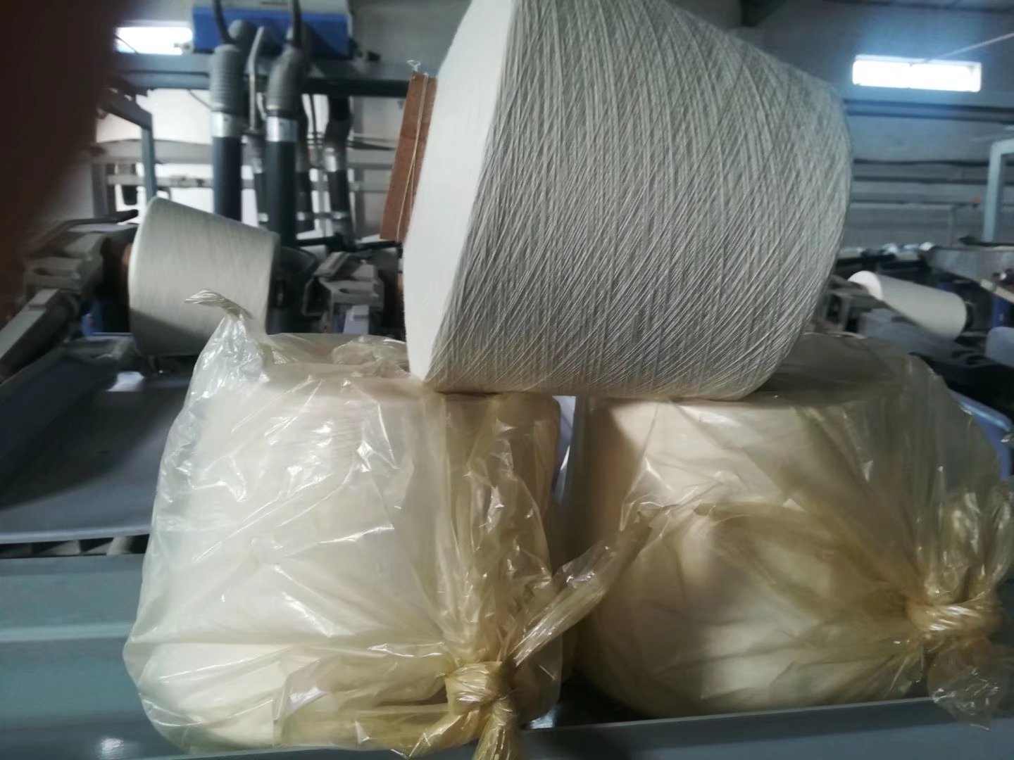 生产仿大化涤纶纱线