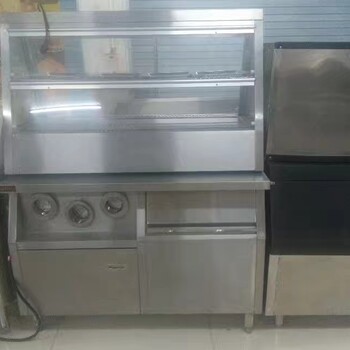 深圳茶饮设备区蒸汽开水机工作台制冰机净水器设备直售