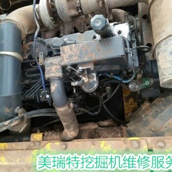 陆良县卡特挖掘机维修热车动作变慢—陆良县
