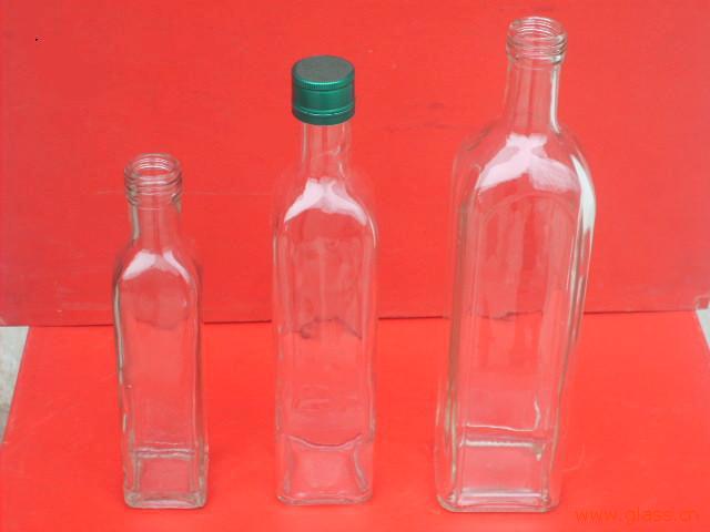 玻璃瓶生产厂家长期供应高白料橄榄油瓶