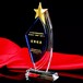 西安年会公司表彰员工水晶奖杯荣誉证书奖牌一条龙定制免费送货上门