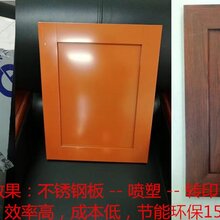广东橱柜转印设备橱柜木纹转印机图片